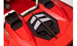 Pojazd elektryczny Lamborghini SIAN, czerwony