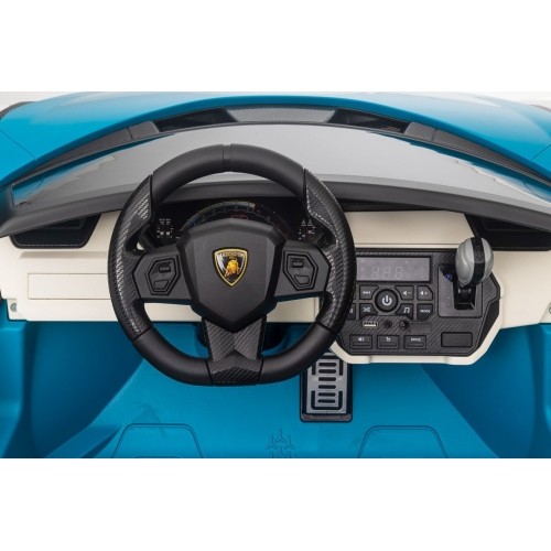 Pojazd elektryczny Lamborghini SIAN, niebieski