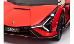 Pojazd elektryczny Lamborghini SIAN, czerwony
