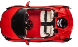 Pojazd elektryczny Lamborghini SIAN, czerwony