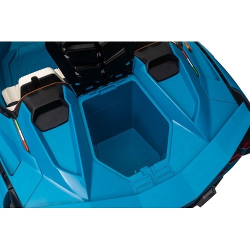 Pojazd elektryczny Lamborghini SIAN, niebieski