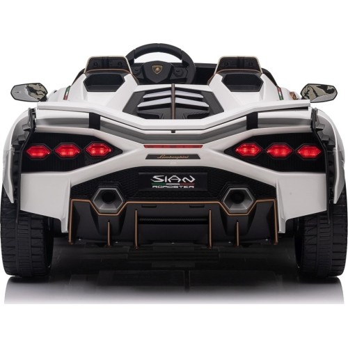 Pojazd elektryczny Lamborghini SIAN, biały
