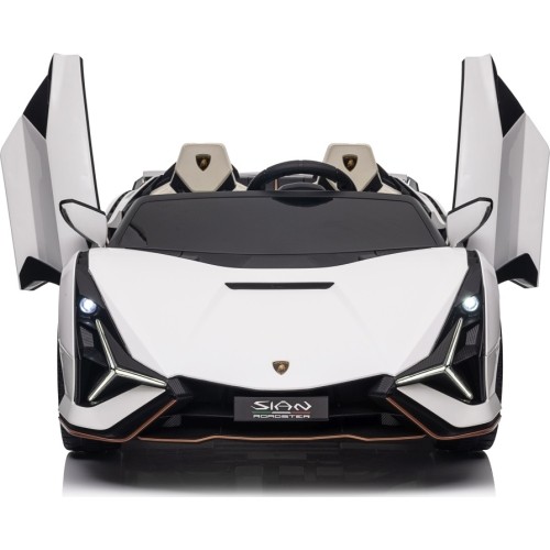 Pojazd elektryczny Lamborghini SIAN, biały