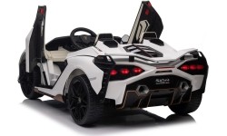 Pojazd elektryczny Lamborghini SIAN, biały