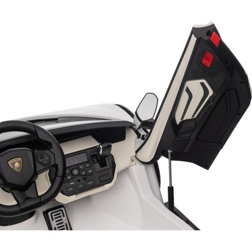 Pojazd elektryczny Lamborghini SIAN, biały