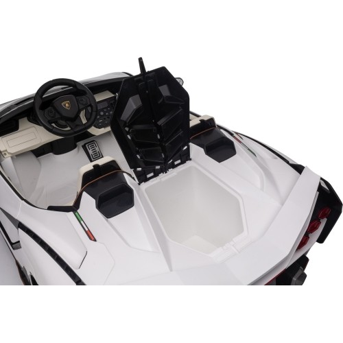 Pojazd elektryczny Lamborghini SIAN, biały