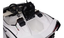 Pojazd elektryczny Lamborghini SIAN, biały