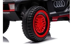 Pojazd Audi RSQ E-TRON w kolorze szarym