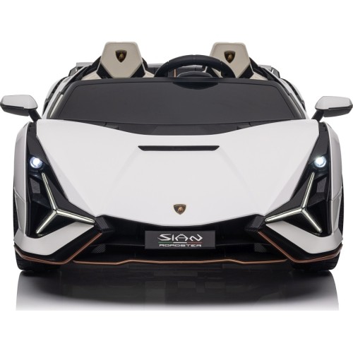 Pojazd elektryczny Lamborghini SIAN, biały