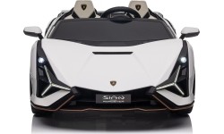 Pojazd elektryczny Lamborghini SIAN, biały