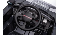 Pojazd Audi RSQ E-TRON w kolorze szarym