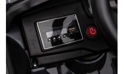 Pojazd Audi RSQ E-TRON w kolorze szarym