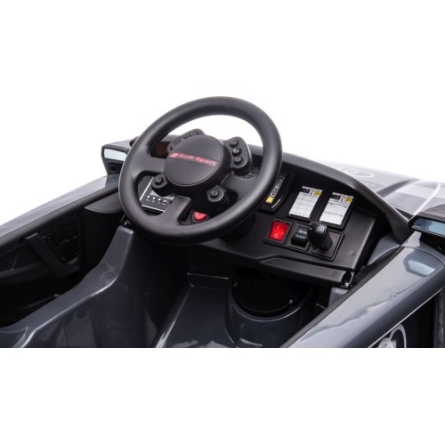 Pojazd Audi RSQ E-TRON w kolorze szarym