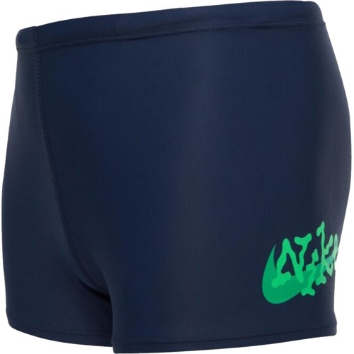 Szorty kąpielowe Nike dla młodzieży Nk B Scribble Square Leg Navy NESSE041 440