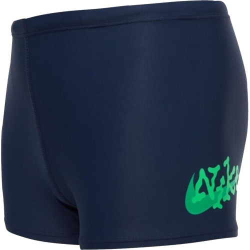 Szorty kąpielowe Nike dla młodzieży Nk B Scribble Square Leg Navy NESSE041 440