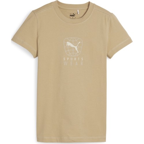 Bluzka damska Puma Better Sportswear Tee, kremowa 679006 83