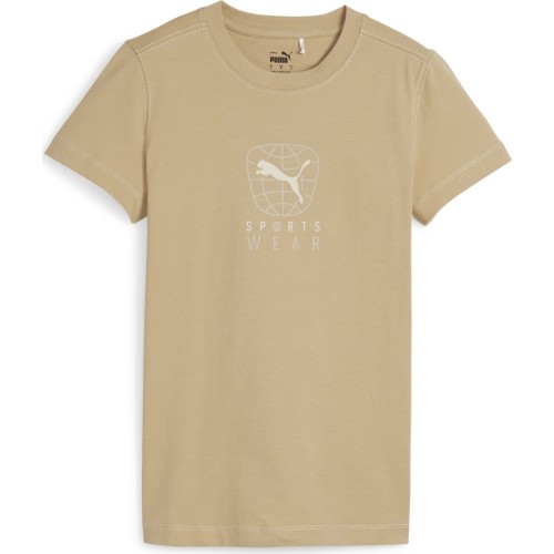Bluzka damska Puma Better Sportswear Tee, kremowa 679006 83
