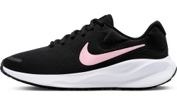 Nike Avalynė Moterims Revolution 7 Black White Pink FB2208 004