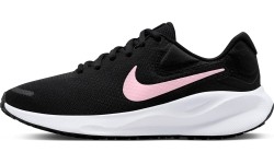 Nike Avalynė Moterims Revolution 7 Black White Pink FB2208 004