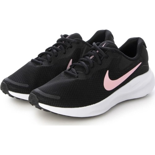 Nike Avalynė Moterims Revolution 7 Black White Pink FB2208 004