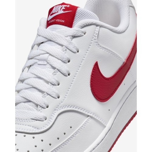 Nike Avalynė Vyrams Nk Court Vision Lo Nn Ess White Red HF1744 101