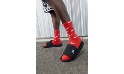 Klapki męskie Nike Offcourt Adjust Slide, czarne DQ9624 001