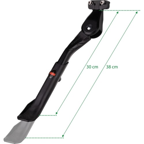 Aluminiowa noga podporowa FORCE E-Bike Eco 24-29". (czarna)