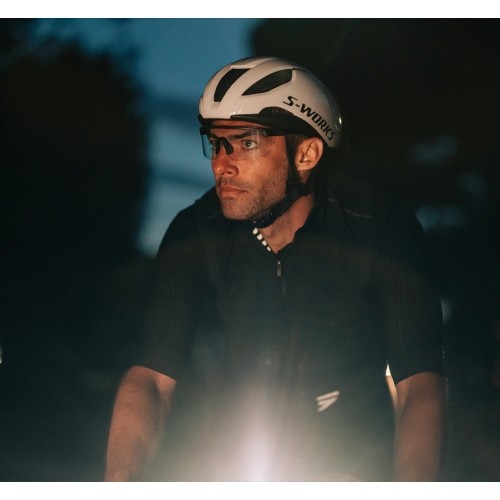 Okulary Magicshine Rouleur Night Vision (białe/turkusowe)