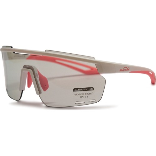Okulary Magicshine ROULEUR Photochromic (różowo-białe)