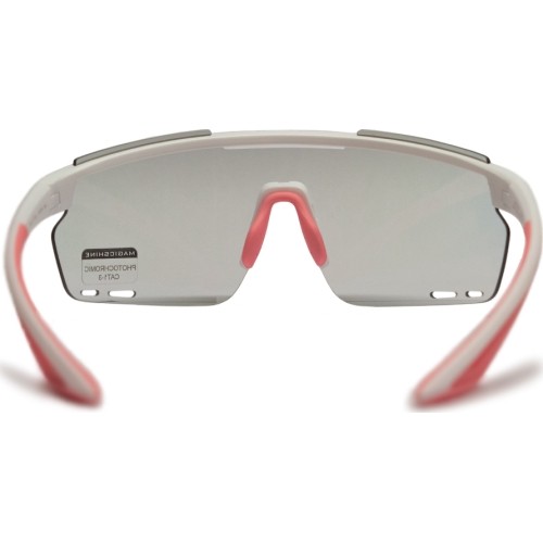 Okulary Magicshine ROULEUR Photochromic (różowo-białe)