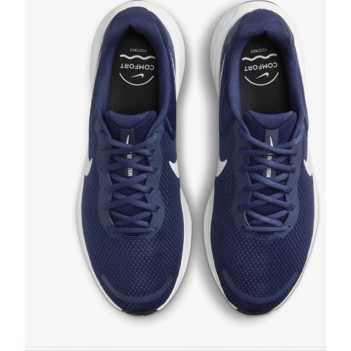 Nike Avalynė Vyrams Revolution 7 White Blue FB2207 400