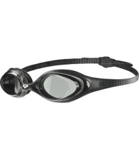 Pająk pływający w czarnym szkle, dym