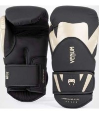 Rękawice bokserskie Venum Challenger 4.0 - czarny/beżowy