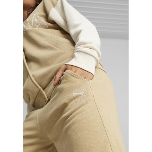 Puma Better Sportswear damskie spodnie dresowe kremowe 679010 83