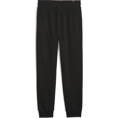 Damskie spodnie dresowe Puma ESS+ Script Pants czarne 679350 01