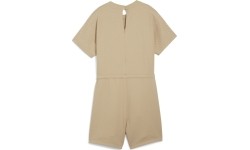 Puma Vientisas Sportinis Kostiumėlis Moterims Her Short Jumpsuit Cream 677891 83