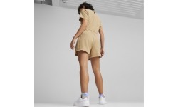 Puma Vientisas Sportinis Kostiumėlis Moterims Her Short Jumpsuit Cream 677891 83