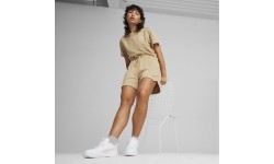 Kombinezon damski Puma Her Short Jumpsuit Cream 677891 83