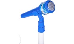 Zestaw gitara elektryczna mikrofon statyw dla dzieci mp3 - niebieska