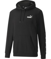 Bluza męska Puma Ess+ Tape Hoodie czarna 847385 01