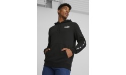 Bluza męska Puma Ess+ Tape Hoodie czarna 847385 01