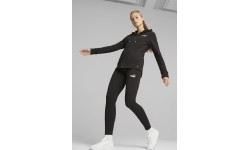 Puma Sportinis Kostiumas Moterims Metallic Tracksuit Black 673701 01