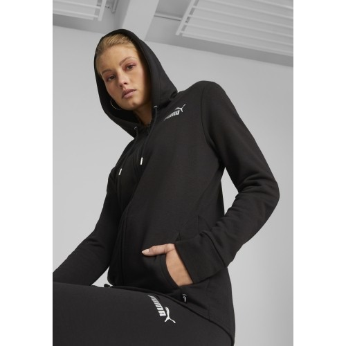 Puma Sportinis Kostiumas Moterims Metallic Tracksuit Black 673701 01