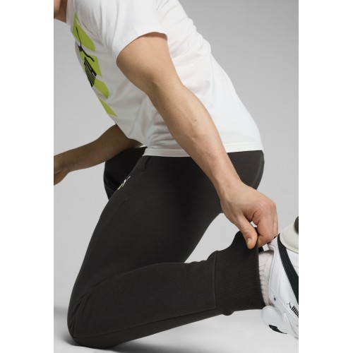 Puma męskie spodnie sportowe Ess+ 2 Col Logo Pants Black 586768 59