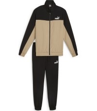 Puma męski dres Woven Tracksuit Black Cream 678887 83