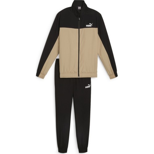 Puma męski dres Woven Tracksuit Black Cream 678887 83