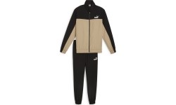 Puma męski dres Woven Tracksuit Black Cream 678887 83