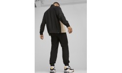 Puma męski dres Woven Tracksuit Black Cream 678887 83
