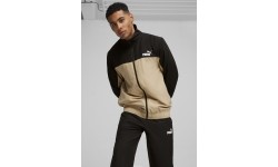Puma męski dres Woven Tracksuit Black Cream 678887 83