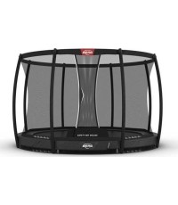 BERG Champion InGround 330 szary + siatka zabezpieczająca Deluxe